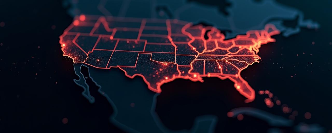 Strategic map highlighting Missouri logistics hub