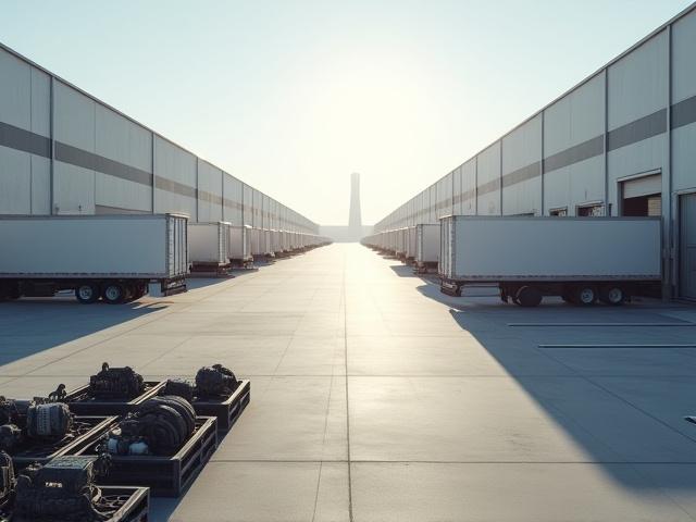Logistics hub for automotive and electronics manufacturing near the border