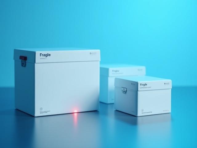 Pharmaceutical cold storage boxes being handled